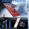 Phonesta IronLock Back Cover Hülle Ring und MagSafe für Xiaomi 14T Pro - Rot 2