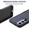 Phonesta ImpactShield Back Cover Hülle für Samsung Galaxy S25 Plus/S24 Plus - Dunkelblau 4