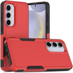 Phonesta ImpactShield Back Cover Hülle für Samsung Galaxy S25 Plus/S24 Plus - Rot