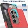 Phonesta ImpactShield Back Cover Hülle für Samsung Galaxy S25 Ultra - Rot 2