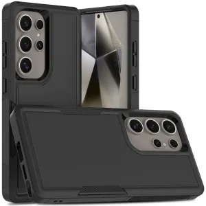 Phonesta ImpactShield Back Cover Hülle für Samsung Galaxy S25 Ultra - Schwarz