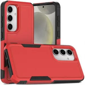 Phonesta ImpactShield Back Cover Hülle für Samsung Galaxy S25/S24 - Rot
