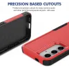 Phonesta ImpactShield Back Cover Hülle für Samsung Galaxy S25/S24 - Rot 4