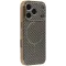 Phonesta Luxury Carbon Fiber Back Cover Hülle mit MagSafe für Apple iPhone 17 Pro Max - Braun