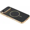 Phonesta Luxury Carbon Fiber Back Cover Hülle mit MagSafe für Apple iPhone Air - Schwarz 3