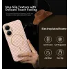 Phonesta Luxury Carbon Fiber Back Cover Hülle mit MagSafe für Xiaomi Poco F7 - Rosa 2