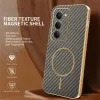 Phonesta Luxury Carbon Fiber Back Cover Hülle mit MagSafe für Xiaomi Redmi 15 - Braun 2