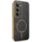 Phonesta Luxury Carbon Fiber Back Cover Hülle mit MagSafe für Xiaomi Redmi 15 - Schwarz