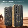 Phonesta Luxury Carbon Fiber Back Cover Hülle mit MagSafe für Xiaomi Redmi 15 - Schwarz 4