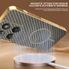 Phonesta Luxury Carbon Fiber Back Cover Hülle mit MagSafe für Motorola Edge 60 / Edge 60 Fusion - Braun 1