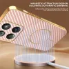 Phonesta Luxury Carbon Fiber Back Cover Hülle mit MagSafe für Motorola Edge 60 / Edge 60 Fusion - Rosa 1
