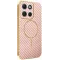 Phonesta Luxury Carbon Fiber Back Cover Hülle mit MagSafe für Motorola Moto G86 - Rosa