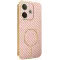 Phonesta Luxury Carbon Fiber Back Cover Hülle mit MagSafe für Oppo A5 Pro - Rosa