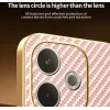 Phonesta Luxury Carbon Fiber Back Cover Hülle mit MagSafe für Oppo A5 Pro - Rosa 4