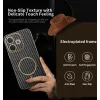 Phonesta Luxury Carbon Fiber Back Cover Hülle mit MagSafe für Oppo A5 Pro - Schwarz 2