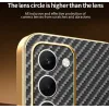 Phonesta Luxury Carbon Fiber Back Cover Hülle mit MagSafe für Oppo A5/A5m - Schwarz 5