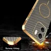 Phonesta Luxury Carbon Fiber Back Cover Hülle mit MagSafe für Oppo A5x - Braun 7