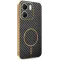 Phonesta Luxury Carbon Fiber Back Cover Hülle mit MagSafe für Oppo A5x - Schwarz