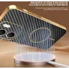 Phonesta Luxury Carbon Fiber Back Cover Hülle mit MagSafe für Oppo A5x - Schwarz 5