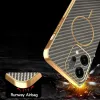 Phonesta Luxury Carbon Fiber Back Cover Hülle mit MagSafe für Oppo Reno14 - Braun 7