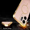 Phonesta Luxury Carbon Fiber Back Cover Hülle mit MagSafe für Oppo Reno14 - Rosa 7