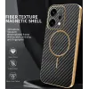 Phonesta Luxury Carbon Fiber Back Cover Hülle mit MagSafe für Oppo Reno14 - Schwarz 1
