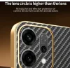 Phonesta Luxury Carbon Fiber Back Cover Hülle mit MagSafe für Oppo Reno14 - Schwarz 4