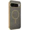 Phonesta Luxury Carbon Fiber Back Cover Hülle mit MagSafe für Google Pixel 10 Pro - Braun