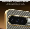 Phonesta Luxury Carbon Fiber Back Cover Hülle mit MagSafe für Google Pixel 10 Pro - Braun 5