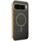 Phonesta Luxury Carbon Fiber Back Cover Hülle mit MagSafe für Google Pixel 10 Pro - Schwarz