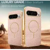 Phonesta Luxury Carbon Fiber Back Cover Hülle mit MagSafe für Google Pixel 10 Pro XL - Rosa 3