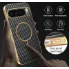Phonesta Luxury Carbon Fiber Back Cover Hülle mit MagSafe für Google Pixel 10 Pro XL - Schwarz 7