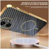 Phonesta Luxury Carbon Fiber Back Cover Hülle mit MagSafe für HONOR 400 - Schwarz 4