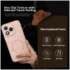 Phonesta Luxury Carbon Fiber Back Cover Hülle mit MagSafe für HONOR 400 Lite - Rosa 2