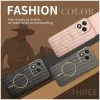 Phonesta Luxury Carbon Fiber Back Cover Hülle mit MagSafe für HONOR 400 Lite - Rosa 8