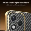 Phonesta Luxury Carbon Fiber Back Cover Hülle mit MagSafe für HONOR 400 Lite - Schwarz 7