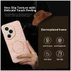 Phonesta Luxury Carbon Fiber Back Cover Hülle mit MagSafe für HONOR 400 Pro - Rosa 2