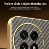 Phonesta Luxury Carbon Fiber Back Cover Hülle mit MagSafe für OnePlus 13 - Braun 5