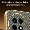 Phonesta Luxury Carbon Fiber Back Cover Hülle mit MagSafe für OnePlus 13R - Braun 5