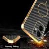 Phonesta Luxury Carbon Fiber Back Cover Hülle mit MagSafe für Oppo Reno13 F 4G/5G / Reno13 FS 5G - Schwarz 7