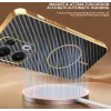 Phonesta Luxury Carbon Fiber Back Cover Hülle mit MagSafe für Oppo Reno13 Pro - Schwarz 5