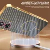 Phonesta Luxury Carbon Fiber Back Cover Hülle mit MagSafe für Motorola Edge 50 Fusion - Braun 1