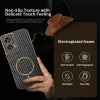 Phonesta Luxury Carbon Fiber Back Cover Hülle mit MagSafe für Motorola Edge 50 Fusion - Schwarz 3