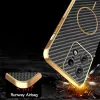 Phonesta Luxury Carbon Fiber Back Cover Hülle mit MagSafe für Motorola Edge 50 Pro - Schwarz 7