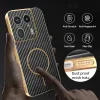 Phonesta Luxury Carbon Fiber Back Cover Hülle mit MagSafe für Motorola Edge 50 Ultra - Schwarz 6