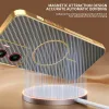 Phonesta Luxury Carbon Fiber Back Cover Hülle mit MagSafe für Motorola Moto G05 / Moto E15 - Braun 1