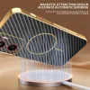 Phonesta Luxury Carbon Fiber Back Cover Hülle mit MagSafe für Motorola Moto G05 / Moto E15 - Schwarz 1