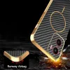 Phonesta Luxury Carbon Fiber Back Cover Hülle mit MagSafe für Motorola Moto G05 / Moto E15 - Schwarz 7