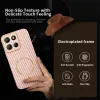 Phonesta Luxury Carbon Fiber Back Cover Hülle mit MagSafe für Motorola Moto G17/G17 Power/G15/G15 Power - Rosa 4