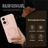 Phonesta Luxury Carbon Fiber Back Cover Hülle mit MagSafe für Motorola Moto G35 - Rosa 3